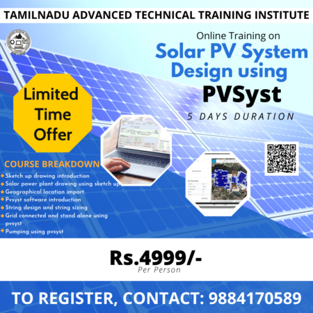 Solar PV System Design using PVSyst